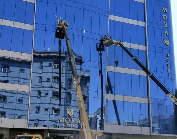 تنظيف الواجهات الكلادينج